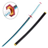 Katana Deco Bamboo Blade - Demon Slayer: Kimetsu no Yaiba (Gimyu Tomioka) Pattern (104cm)
