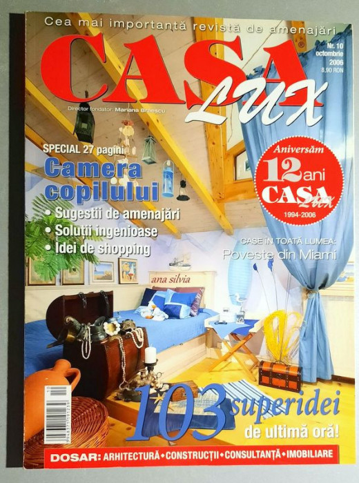 Revista Casa Lux nr. 10 din 2006