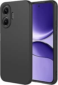 BestCase&amp;reg; Husa pentru Xiaomi Poco F7 5G din Silicon Ultra Slim, Negru mat foto