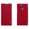 Nillkin Qin Husa din Piele Cover pentru Sony Xperia XA2 Ultra H3213 H3223 H4213 H4233 red