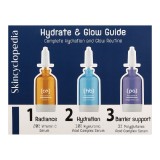 Set seruri pentru hidratare, Hydrate &amp; Glow Guide, 3*15 ml, Skincyclopedia