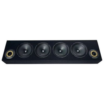 Cutie de difuzoare Phonix Gold 1700W iesire SPL 2 x 4 OHM 4 x difuzoare midrange 2 x tweetere pro audio CarStore Technology foto