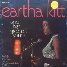 VINIL Eartha Kitt – And Her Greatest Songs (VG+)