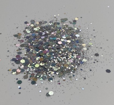 Chunky Glitter Silver foto