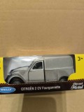 Machete Welly -OLD TIMER - CITROEN 2 CV FOURGONNETTE , scara 1:43 - 11cm