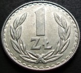 Cumpara ieftin Moneda 1 ZLOT - POLONIA / POLONIA SOCIALISTA, anul 1988 * cod 3657