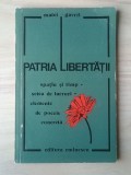 Matei Gavril - Patria libertății (versuri; 1979; coperta de Tudor Jebeleanu; tiraj 520 ex.)