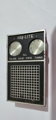 RADIO Hy-Lite De-Luxe All Solid State E164 TRANZISTORI , NU FUNCTIONEAZA !