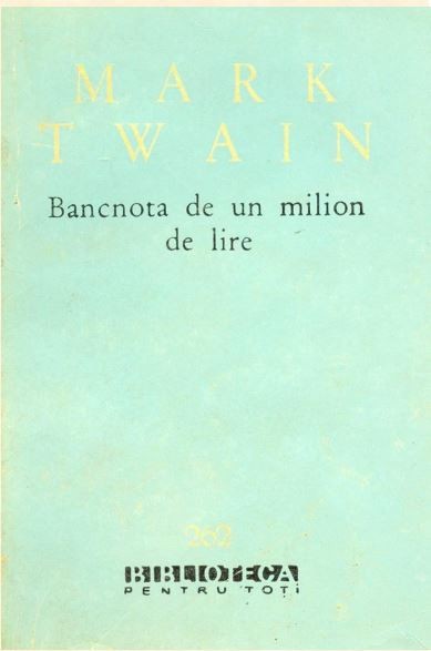 Mark Twain - Bancnota de un milion de lire