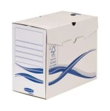 Cumpara ieftin Cutie de arhivare Fellowes Basic, 340 x 255x 150 mm, 25 cutii/set, alb