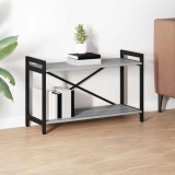 VidaXL Bibliotecă sonoma gri 80 x 30 x 48.5 cm Lemn compozit