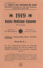 Reclama de farmacie -germana interbelica foto