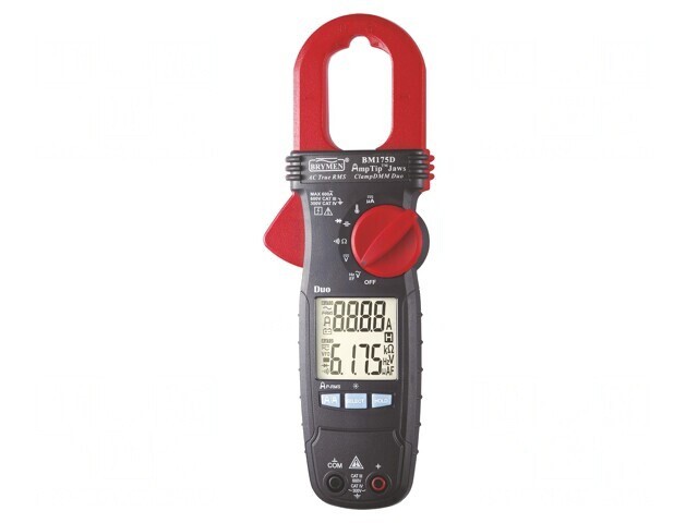 Multimetru Digital Multifuncțional cu Pensetă LCD BM175D