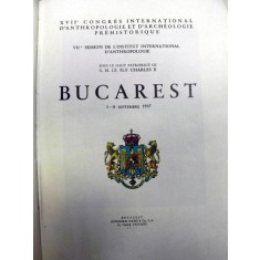 Bucarest 1-8 Septembrie 1937- Bucuresti, 1939