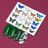 Cumpara ieftin Tatuaj Unghii LUXORISE Butterfly Obsession, STZ-1006, LUXORISE Nail Art