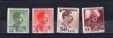 ROMANIA 1934 - CAROL II, FARA &quot;POSTA&quot;, UZUALE, MNH - LP 108, Nestampilat