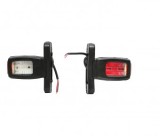 Lampa Gabarit LED 3 Functii Brat Scurt FR0130, 12/24V, Fata Spate Lateral, IP66/68