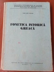 Fonetica istorica greaca- Vant Stef Felicia