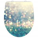 SCH&Uuml;TTE Scaun de toaletă Duroplast &icirc;nchidere silențioasă, MAGIC LIGHT 435116