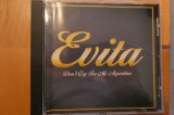 CD Various &lrm;&ndash; Evita - Don&#039;t Cry For Me Argentina (EX)