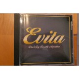 CD Various &lrm;&ndash; Evita - Don&#039;t Cry For Me Argentina (EX)