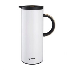 Carafa termoizolanta Forever Inox alba 1 L