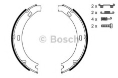 Set saboti frana, frana de mana MERCEDES C-CLASS (W203) (2000 - 2007) BOSCH 0 986 487 582 foto