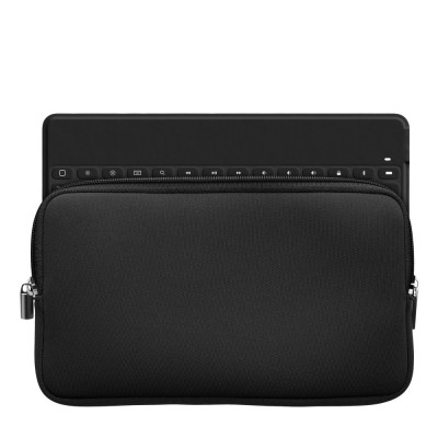Husa tastatura Kwmobile pentru Logitech KEYS-TO-GO, Negru, Neopren, KWM000018TO002C foto