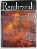 REMBRANDT de VICTOR H. ADRIAN , 1977 , SUPRACOPERTA CU URME DE UZURA SI HALOURI DE APA