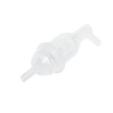 Filtru combustibil decantor universal 8 mm cu cot 90&deg; pentru John Deere