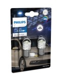 Set 2 becuri led auto Alb P21/5W Philips Ultinon Pro3100 SL lampa frana / lampa spate