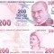 Turcia 200 Lira 2009 P-227e UNC