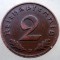 2.642 GERMANIA 2 REICHSPFENNIG 1938 D