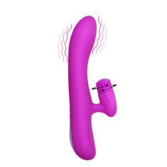 Elton - Vibrator iepuraș cu stimulator rotativ pentru clitoris