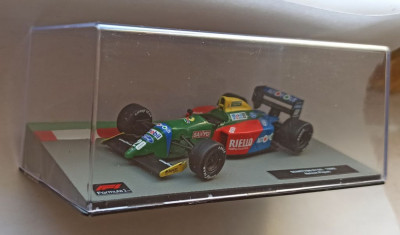 Macheta Benetton B190 Nelson Piquet Formula 1 1990 - IXO/Altaya 1/43 F1 foto