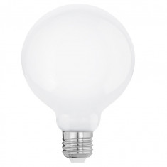 Bec LED EGLO E27, opac, 9 wati (echivalent cu 75 wati), 1055 lumeni, alb cald, 2700 Kelvin - RESIGILAT