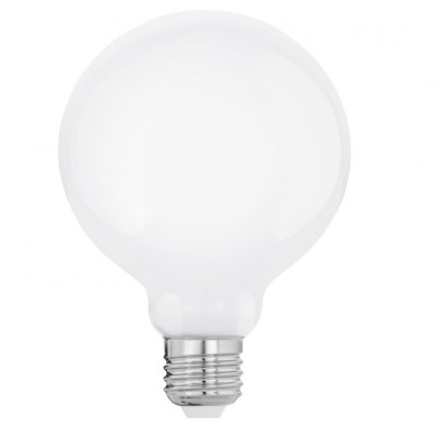 Bec LED EGLO E27, opac, 9 wati (echivalent cu 75 wati), 1055 lumeni, alb cald, 2700 Kelvin - RESIGILAT foto
