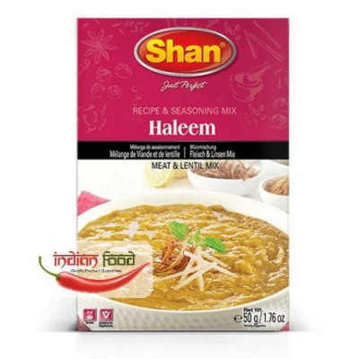 SHAN Haleem Mix (Condiment pentru Linte si Carne) 50g foto
