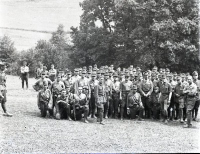 HST A35 Negativ pe celuloid soldați rom&amp;acirc;ni Al Doilea Război Mondial foto