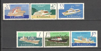 Romania.1961 Vapoare XR.412 foto