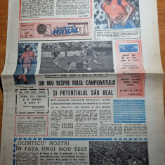 sportul fotbal 13 mai 1988-hagi nr. 1 in topul mediilor,piturca,dinamo 40 de ani