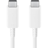 Cablu de date Samsung EP-DX510JWEGEU, USB-C to USB-C, 1.8 m, Alb