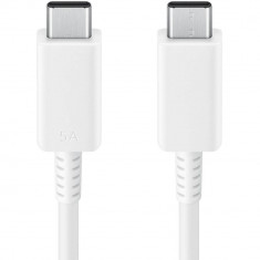Cablu de date Samsung EP-DX510JWEGEU, USB-C to USB-C, 1.8 m, Alb