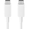 Cablu de date Samsung EP-DX510JWEGEU, USB-C to USB-C, 1.8 m, Alb