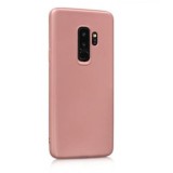 Husa Silicon Samsung Galaxy A8 2018 Rose Gold, Protectie Zgarieturi, Praf, Socuri, Flexibila