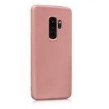 Husa pentru Samsung Galaxy A8 2018, GloMax Perfect Fit, Rose-Gold, Roz