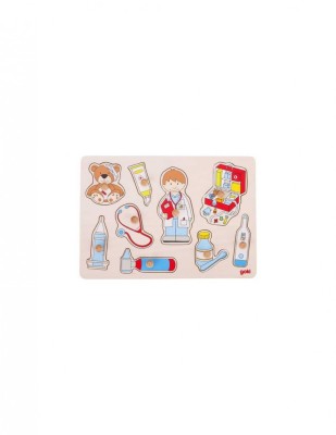 Puzzle din lemn La Doctor foto