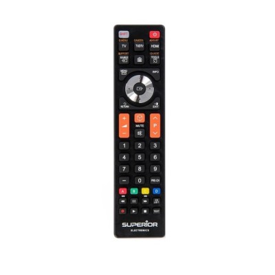 Telecomanda Universala pentru Samsung TV sau Smart TV, 2 x Baterii AAA, 10 m, Negru foto