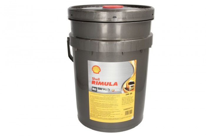 Engine oil RIMULA (20L) 5W30 (Low Saps) ;API CH-4; CI-4; CI-4+; CJ-4; CK-4; SN; ACEA E6; E7; E9; CATERPILLAR ECF-2; CATERPILLAR ECF-3; CUMMINS 20081;