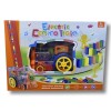 Locomotiva Domino, aranjare automata, 80 piese, 3 ani+, baieti/fete, jucarie tip trenulet